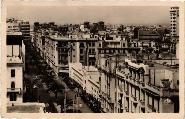 CPA AK CASABLANCA Panoramic view of the Boulevard de la Gare MOROC (688378)