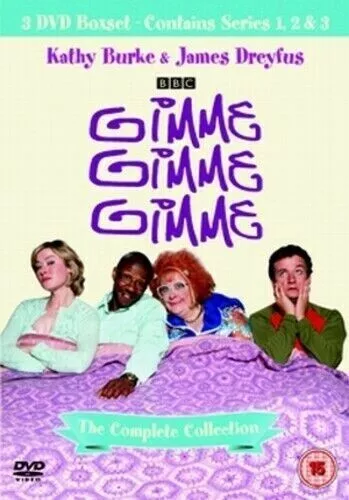 Gimme Gimme Gimme The Complete Collection 3 Disc DVD GD4 Kathy Burke, James Drey