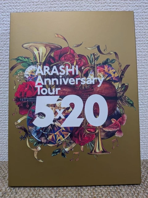 ARASHI 5X20 ANNIVERSARY Tour Blu-ray Press Edition EUR 101,09