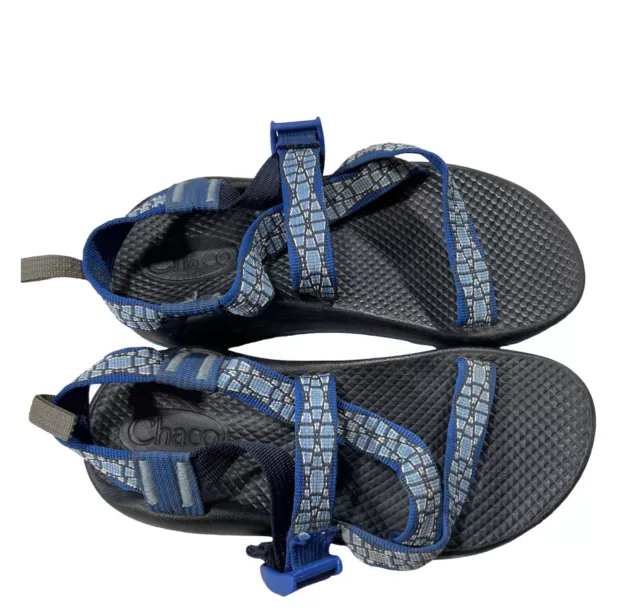 Youth Chaco Sandal Size 3 waterproof Blue strap Boys Girls Child Outdoor Shoe J3