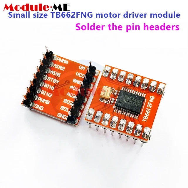 TB6612 DUAL MOTOR Driver 1A TB6612FNG for Arduino Better than L298N ...