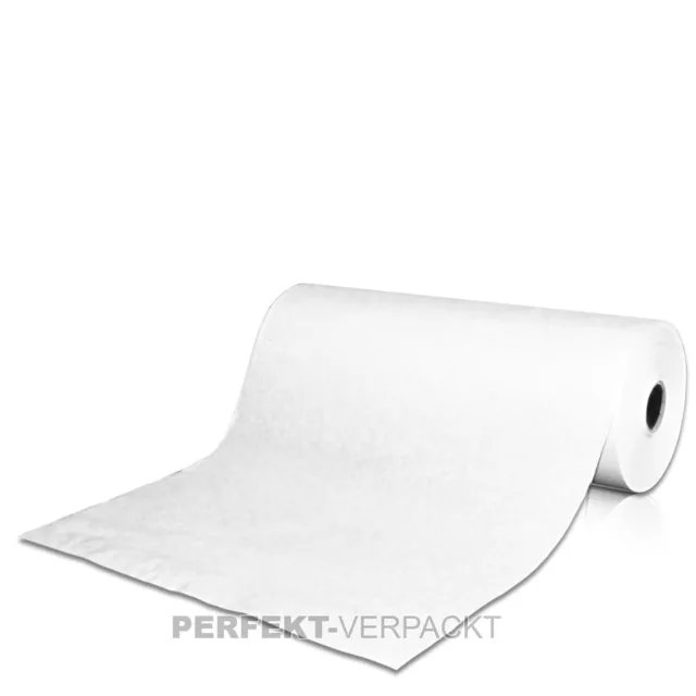 Einschlagpapier 50cm / 50g/m² weiß Packpapier Bäckereinschlagpapier Bäckerrolle