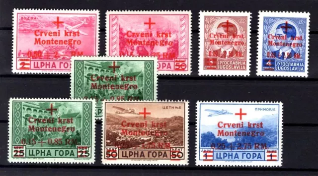 Monténégro 29/35 Luxe MNH Neuf (T9454