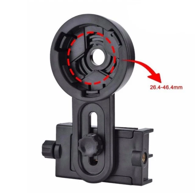Adaptador Soporte Smartphone Ajustable para Telescopios Captura Increíble