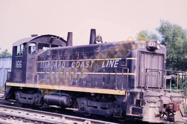 Vtg 1971 Train Slide 166 SCL Seaboard Coast Line Railroad X3M103