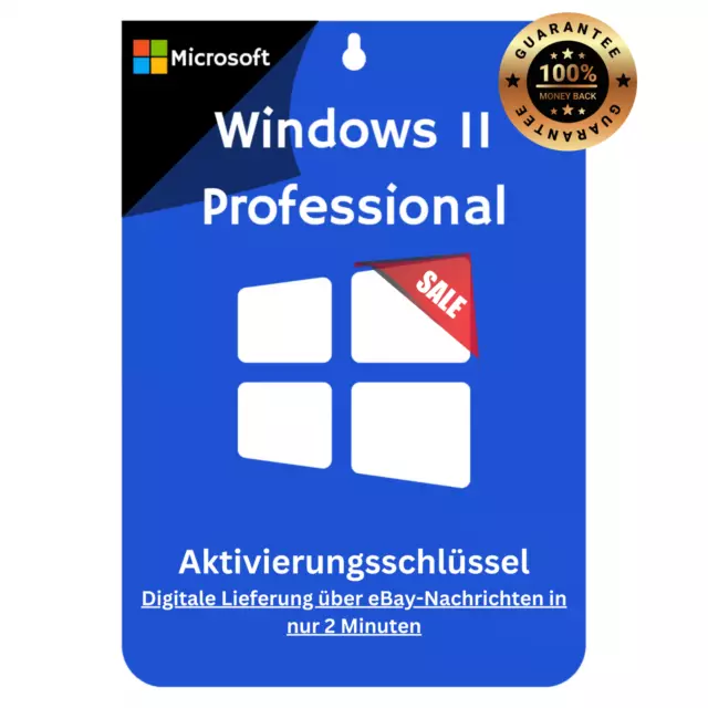 Windows 11 Pro Aktivierungsschlüssel | 24/7 - Digitale Zustellung