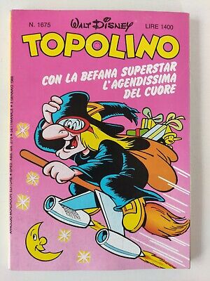 Topolino libretto n. 1675 del 3 Gennaio 1988 - Walt Disney Italia - Ottimo