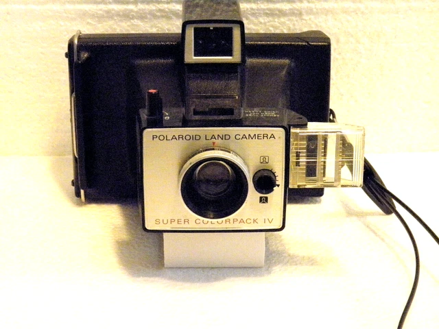 polaroid land camera super colorpack iv
