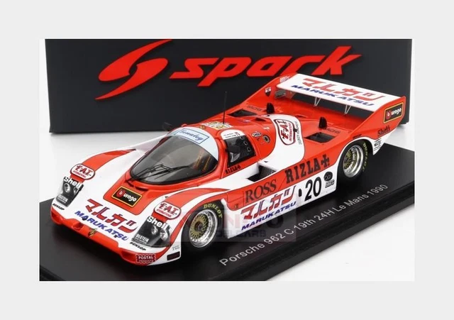 Porsche 962 C n° 17 Shell 2nd Le Mans 1988 1/43 Spark S0901 - Selection RS