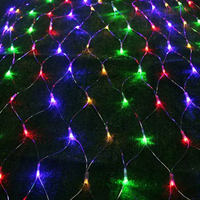 Weihnachtsparty LED Netz Mesh String Fairy Light Outdoor Indoor Mesh Lamp New