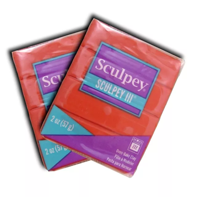 Sculpey III 30 Vibrant Colors of Polymer Oven-Bake Clay, Non Toxic 1.88 lbs.