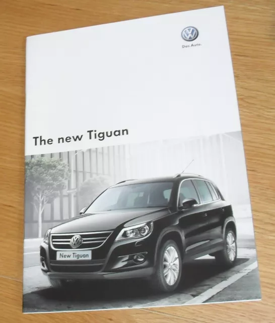 Volkswagen VW Tiguan Brochure 2007-2008 1.4 2.0 TSI 2.0 TDI 4Motion Sport SE
