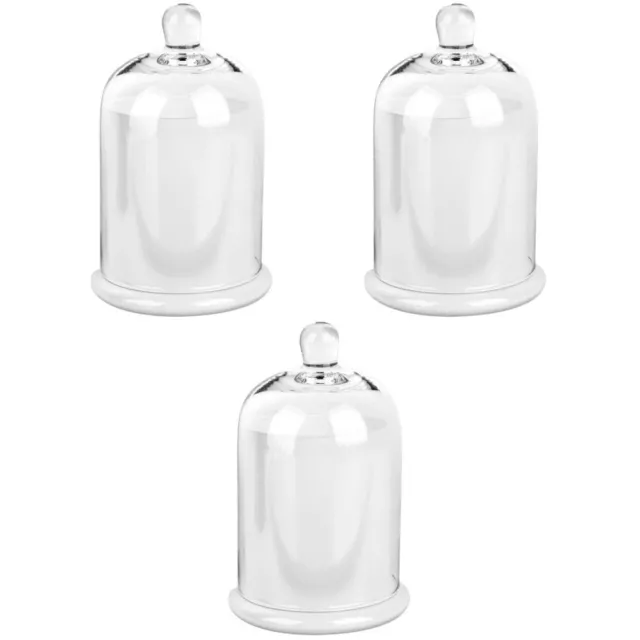 3 Pack Aromadiffusor Aus Glas Showcase - Display-Glasabdeckung Aromatherapie