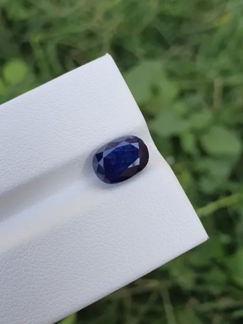 Blue Sapphire Stone Natural Loose Faceted Untreated Unheated From Badakhshan Afg