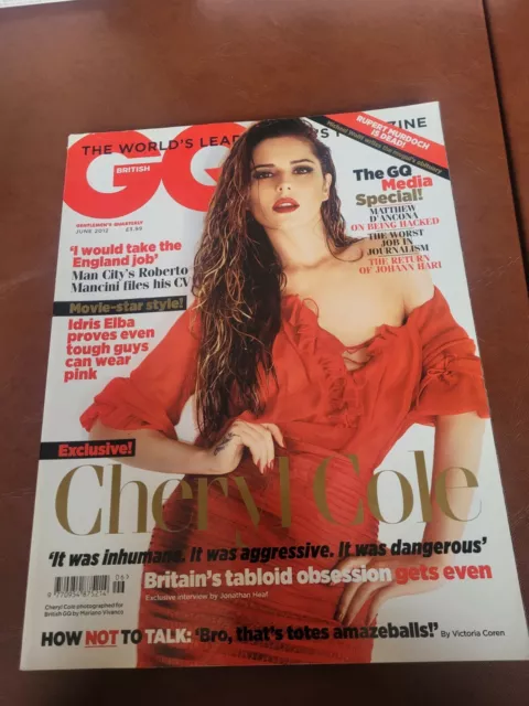 GQ Magazine June 2012 (UK) - Cheryl Cole Front Cover