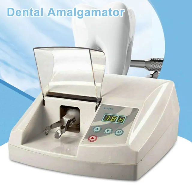 LAB EQUIPMENT DIGITAL High Speed Dental Amalgamator Amalgam Capsule ...