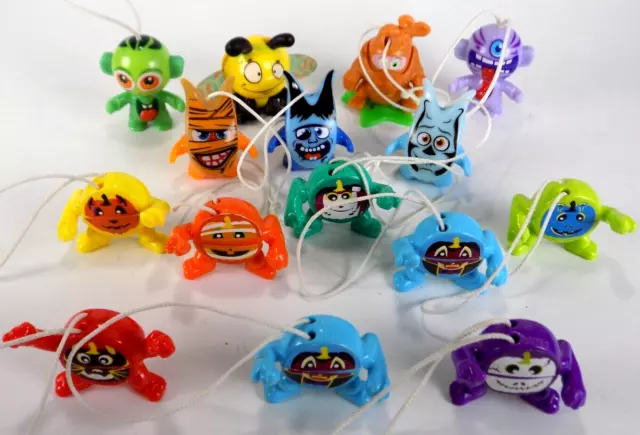 KINDER JOY CRAZY MONSTERS BOYS COMPLETE SET EN156A EN155A EN158A EN157A