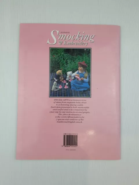 Australian Smocking & Embroidery Special Gift Sewing Pattern Book by M Bauer 2