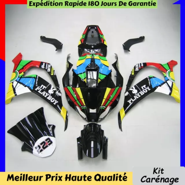 Kit Carénage Injection Plastique ABS pour Kawasaki ZX10R 2011-2015 017