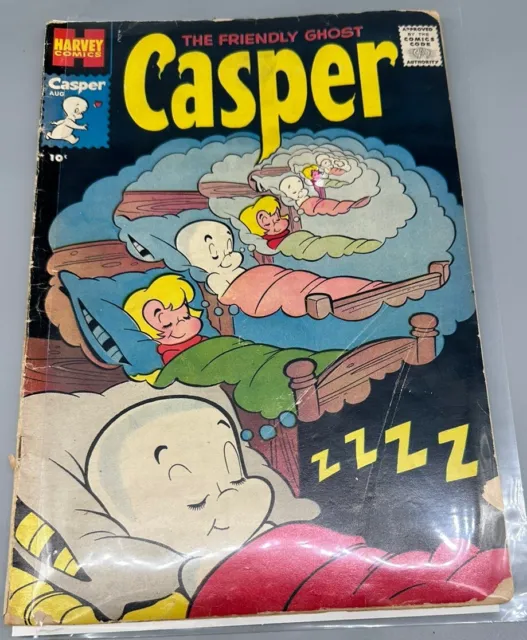 CASPER THE FRIENDLY GHOST #1 Vintage *PREMIERE ISSUE* INFINITY COVER HARVEY 1958