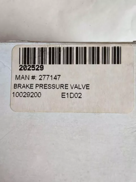 277147 Bendix PR-2 Pressure Protection Valve