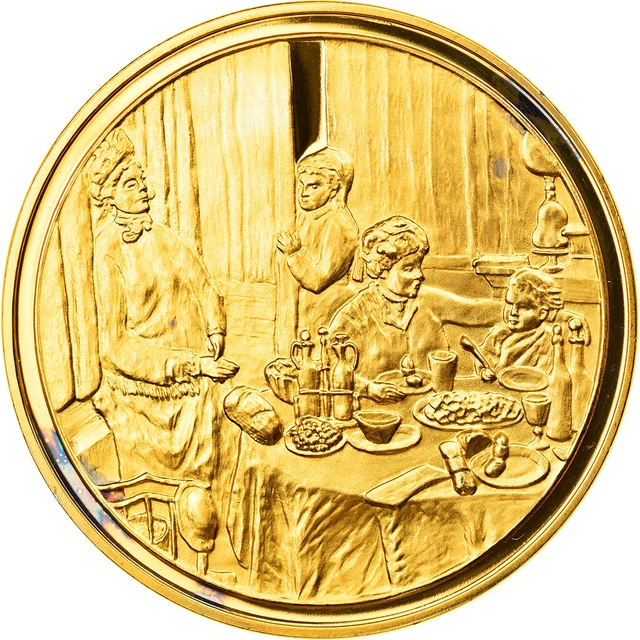 [#218015] France, Medal, Arts & Culture, Le Déjeuner de Claude Monet, MS,