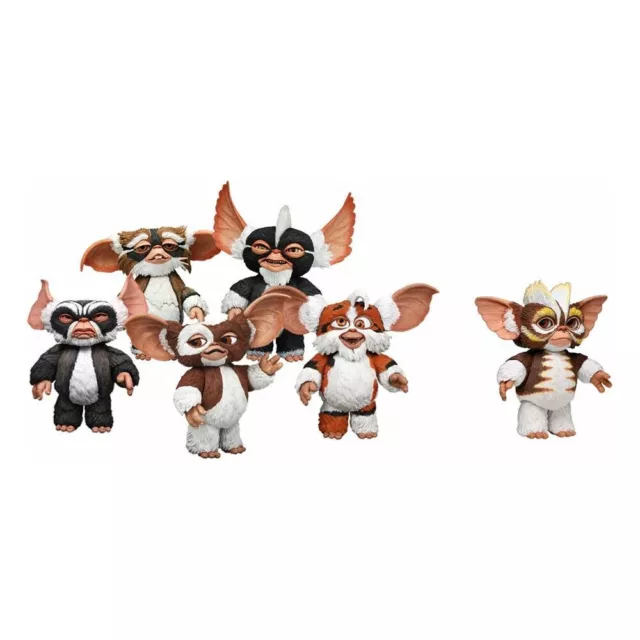 NECA The Gremlins 2 Mogwais Actionfiguren ca. 10 cm Gizmo Mohawk Georg NEU & OVP