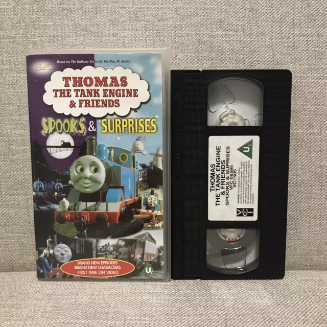 THOMAS THE TANK Engine And Friends - Vhs Video - Spooks And & Surprises ...