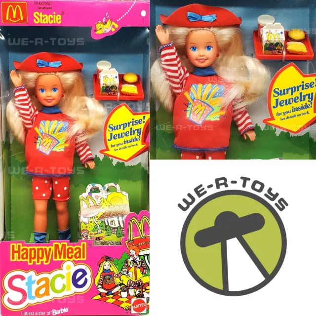 Barbie Mcdonalds's Happy Mahlzeit Stacie Puppe 1993 Mattel 11474