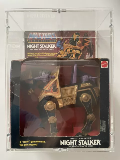 1982 Masters of the Universe Night Stalker 100% Vintage MOTU He Man MIB Sora