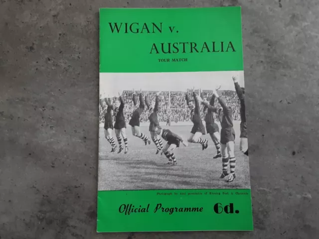 Wigan v Australia 1963 (i)