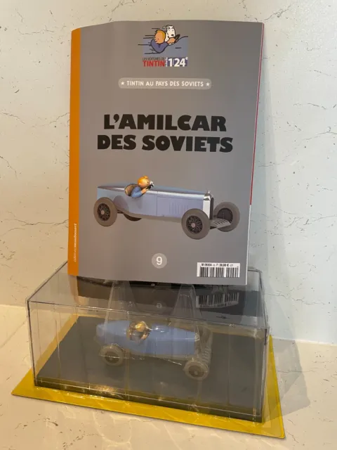 Hachette - Voiture Tintin 1/24 + Fascicule - L'amilcar Des Soviets - N°9