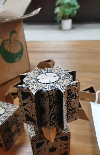 Movie Hellraiser Puzzle Box Lament Configuration Cube Pinhead Horror Props Toy