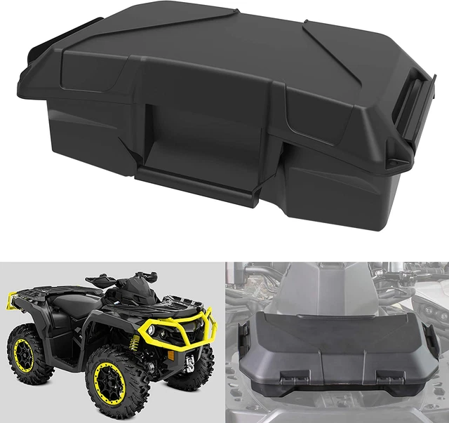 SAUTVS Storage Box for Can Am Outlander, 2 GAL Storage Cargo Box for Can-Am Outl