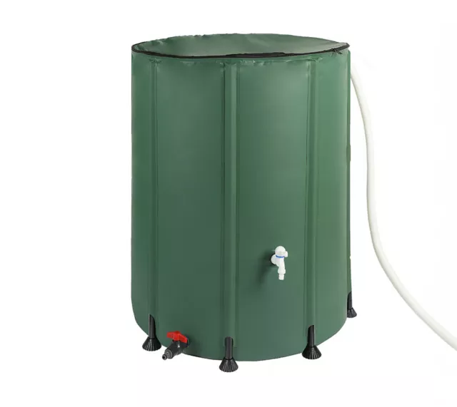 Regentonne & Regenwassertank faltbar 500 Liter Grün | Regenfass von WESTMANN