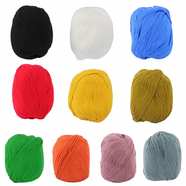 Acrylic Fiber Hat Scarf Handicraft Gift Knitting Needle Weaving Yarn 50g