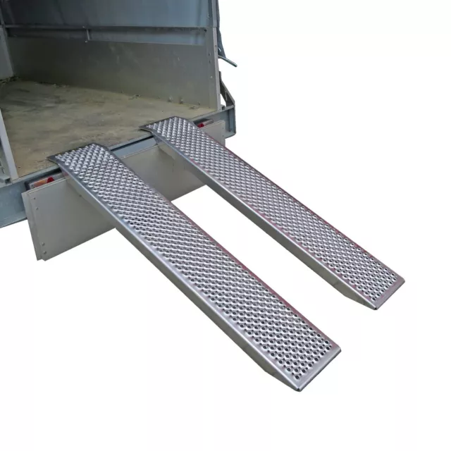 Set ALU Verladeschienen / Auffahrschienen 1500 x 260mm 1000kg/Paar