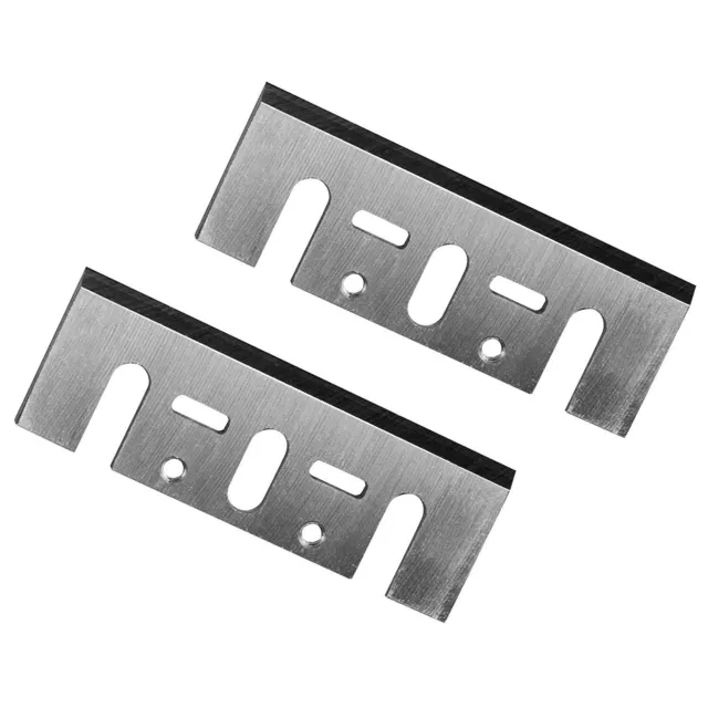 2 PIÈCES 82MM LAMES DE RABOT POUR MAKITA, SKIL, HITACHI & RYOBI, Black & Decker