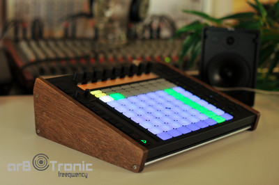Ableton PUSH 1 vero legno pagine parte Wooden side panel end Cheeks 
