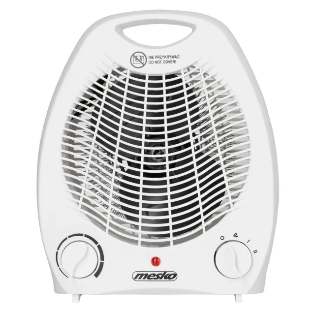 Radiateur et Ventilateur Soufflant, Portable, Air Chaud / Froid, Thermostat 2000