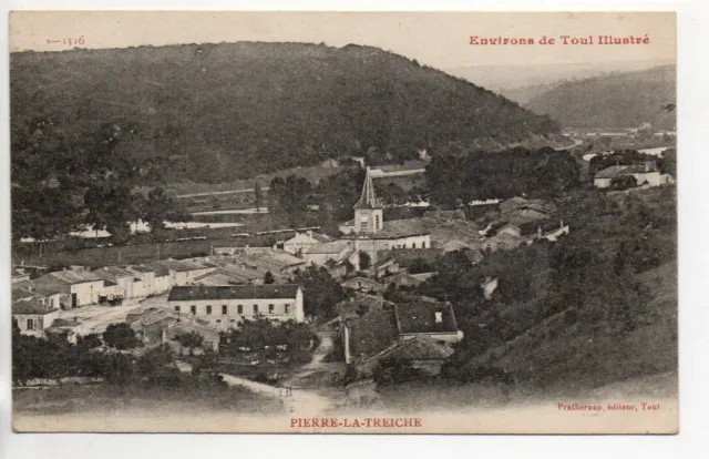 PIERRE LA TREICHE - Meurthe et Moselle - CPA 54 - vue sur le village