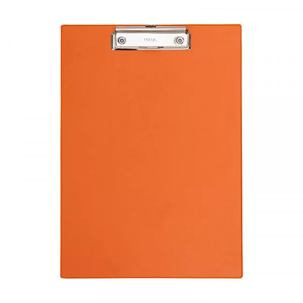 Porte-bloc plastifié - format A4 - orange - MAUL