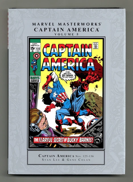 Marvel Masterworks Captain America HC 1st Edition #5-1ST VF/NM 9.0 2010