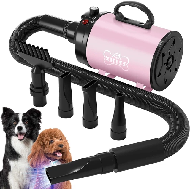 Soffiatore per Cani 4.5 PS / 3200 W Asciugatore per Cani Continua Con Velocità E