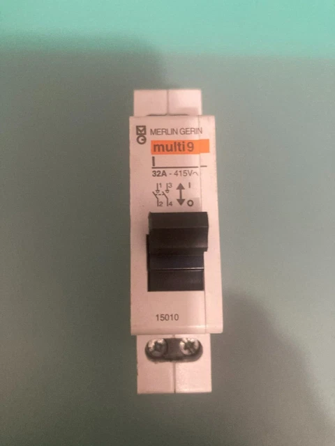 Interrupteur Sectionneur Général électrique BS5419 4 Pôles 32A - Occasion En Bon état