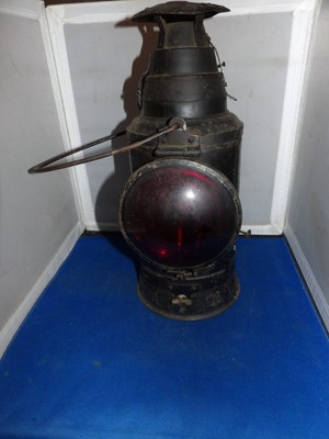いのみ c1920 Duntafil Patent British Railroad Railway Lantern ...