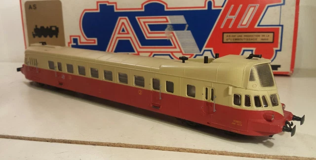AS M004 Renault ABJ3 Triebwagen-Set neu in Box HO SELTEN