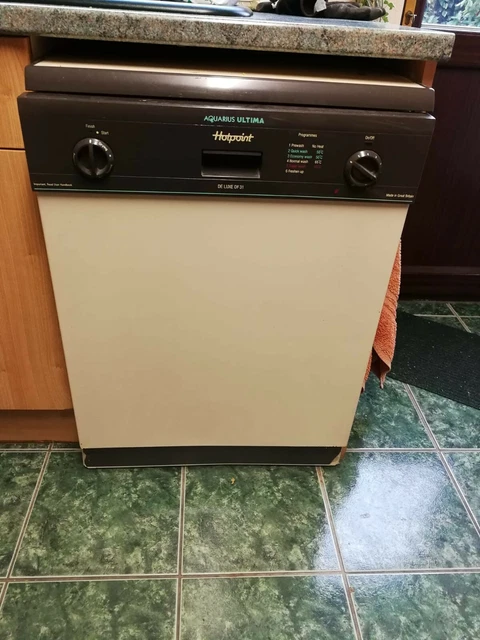 DISHWASHER HOTPOINT Aquarius Ultima De Luxe DF 31 working with