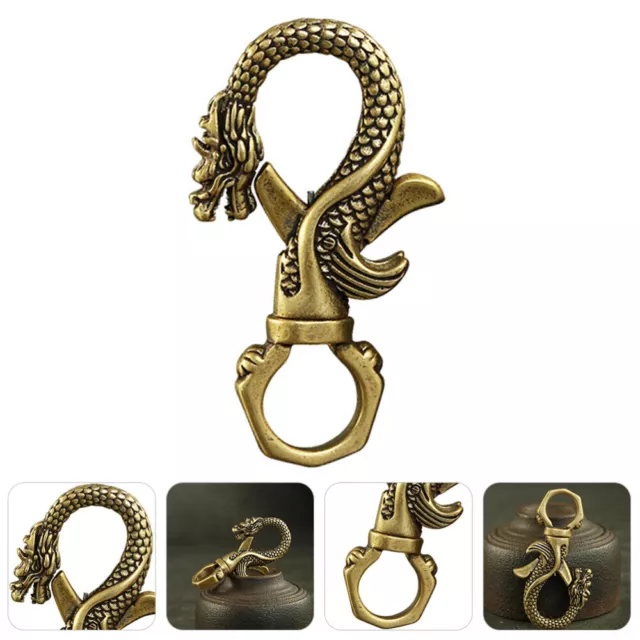 Lobster Claw & Dragon Key Ring Clasp for Creative Crafts