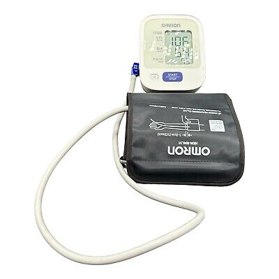 Monitor de presión arterial en la parte superior del brazo Omron BP5100 se adapta a 9-17" probado y funciona en excelente estado